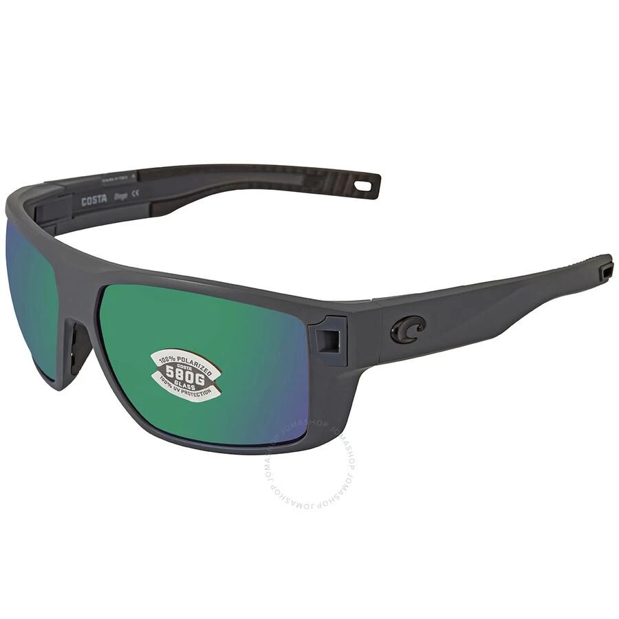 Costa Del Mar DIEGO Green Mirror Polarized Glass Men's Sunglasses DGO 98 OGMGLP 62 2