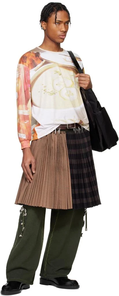 CHOPOVA LOWENA SSENSE Exclusive Multicolor Oversized Jersey Soup T-shirt 5