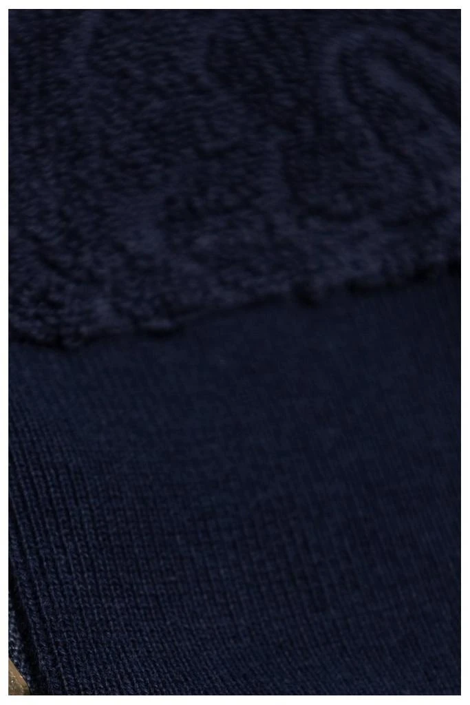 Versace Versace Barocco Pattern Zipped Sweatshirt 4