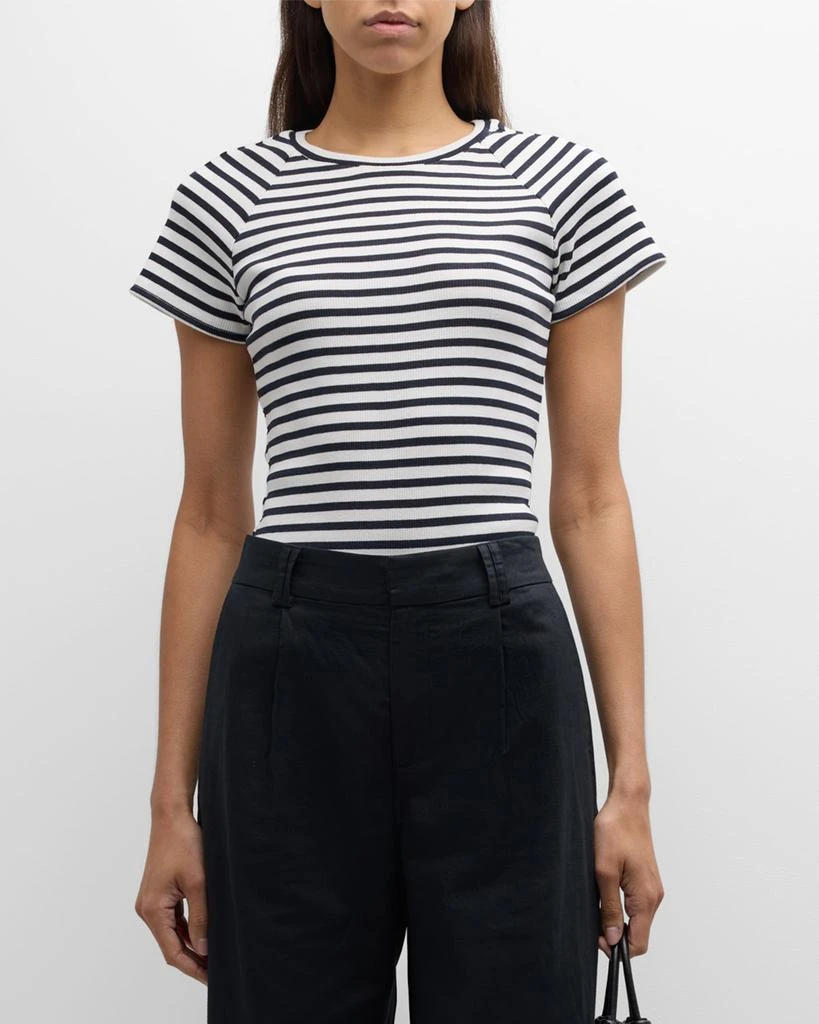 Paige Bijou Stripe Tee 4