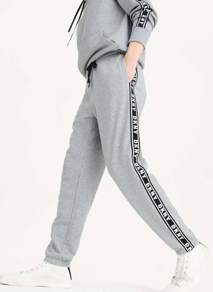 DKNY French Terry Taped Logo Pant 1