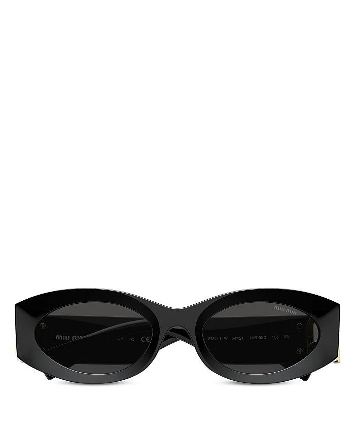 Miu Miu Oval Sunglasses, 54mm 3