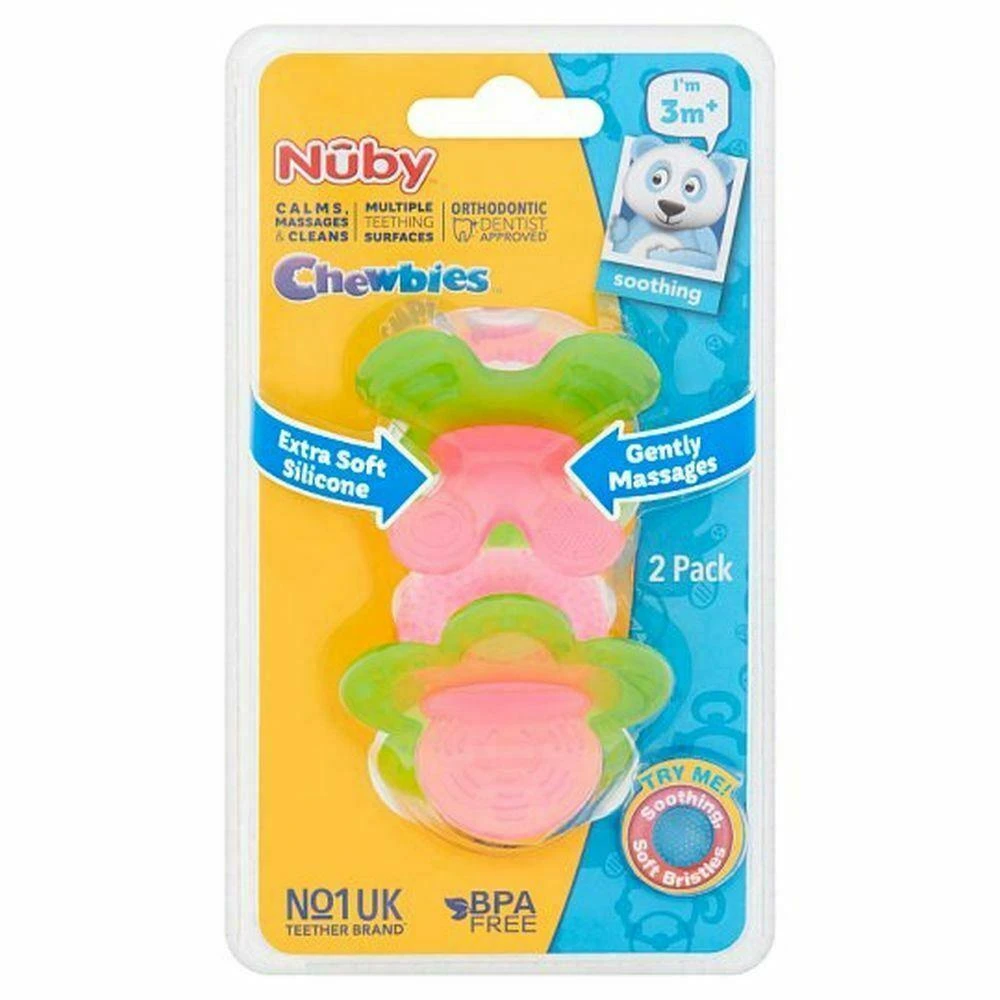 Nuby Nuby - Chewbies Teether Twinpack 1