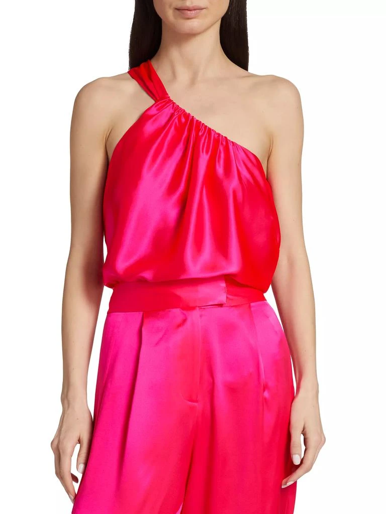 The Sei Asymmetric Silk Top 3
