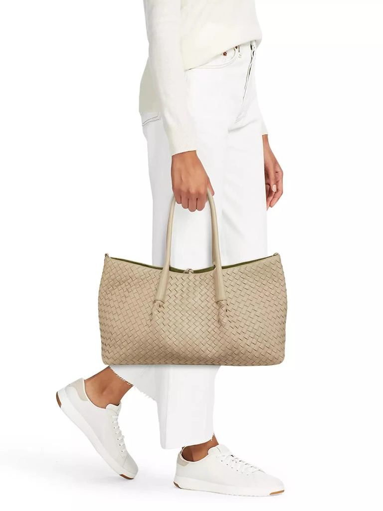 Bottega Veneta Pinacoteca Reversible Intrecciato Leather Tote Bag 2