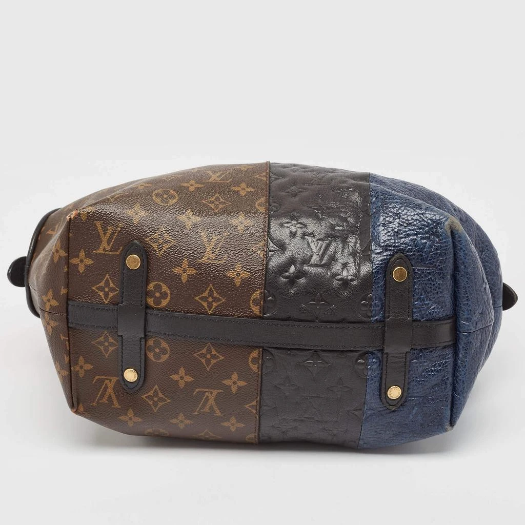 Louis Vuitton Louis Vuitton Marine Monogram Canvas and Leather Limited Edition Blocks Zipped Bag 11