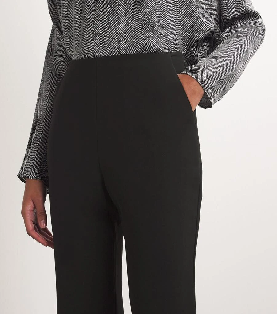 ROLAND MOURET Cady Fit-And-Flare Trousers 6