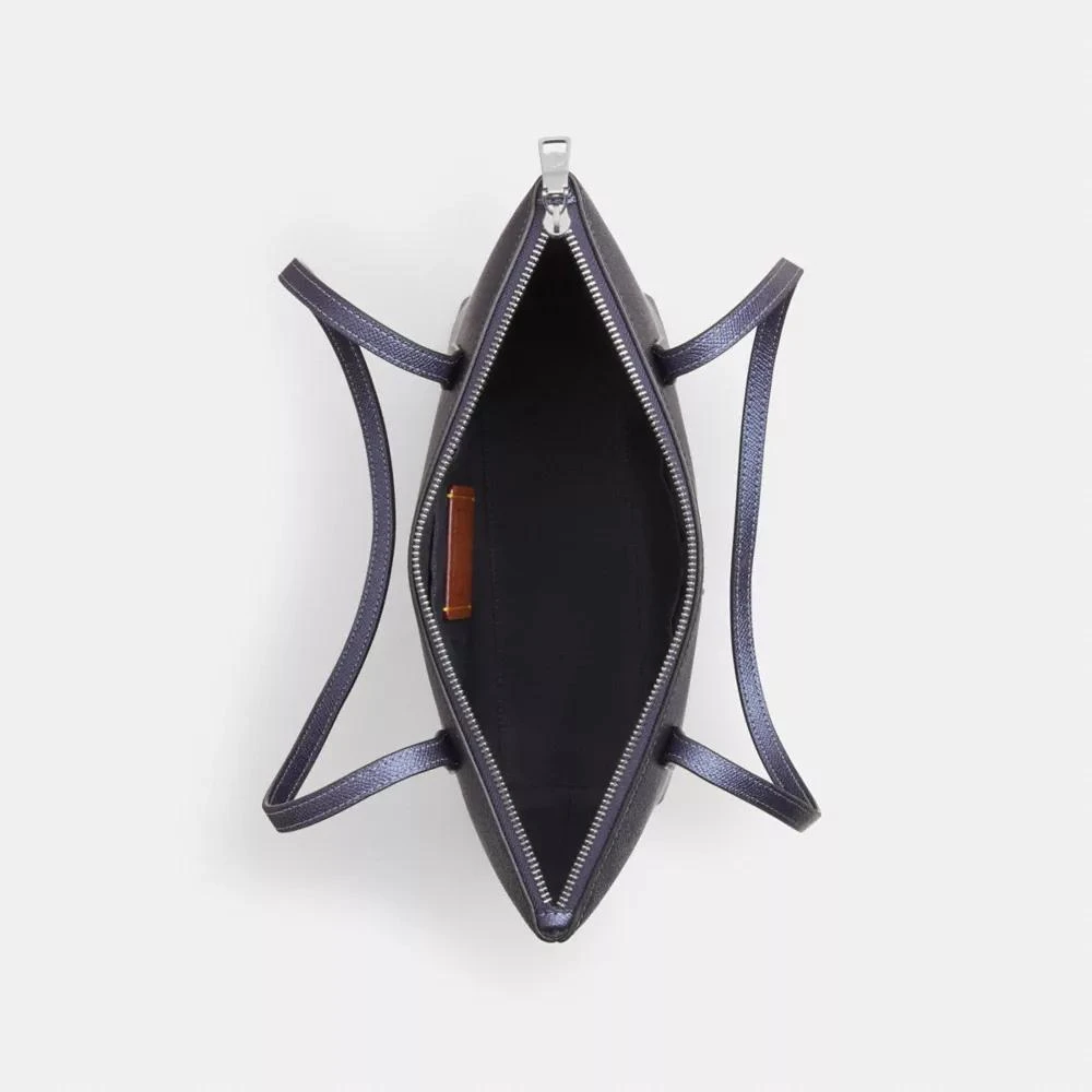 Coach Fiona Zip Tote Bag In Signature Canvas 4