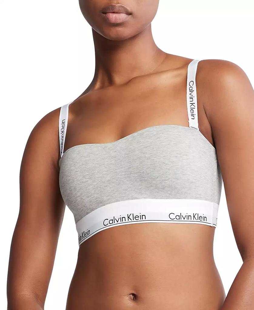 Calvin Klein Calvin Klein Women's Modern Cotton Lightly Lined Bandeau Bra QF7628