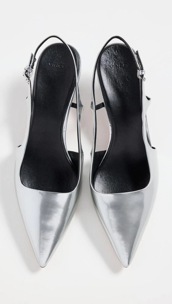 Vince Bianca Slingback Heels 4