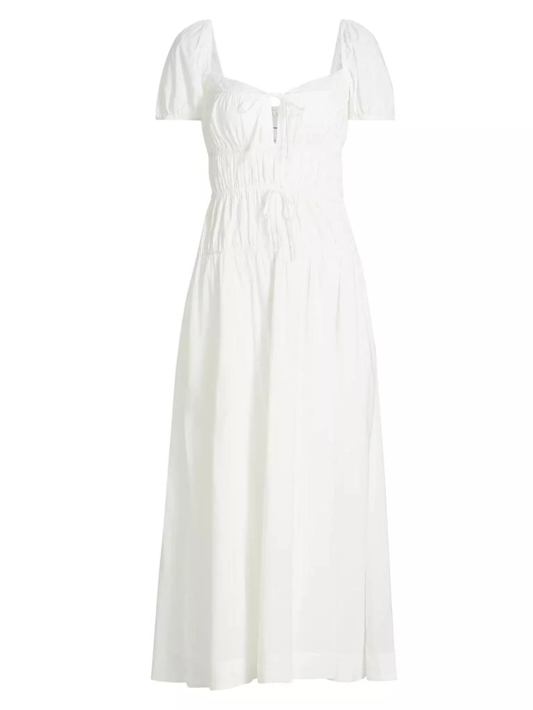 Reformation Rhett Cotton-Blend Midi-Dress 1