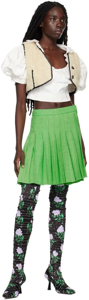 shrimps Green Murphy Miniskirt 4