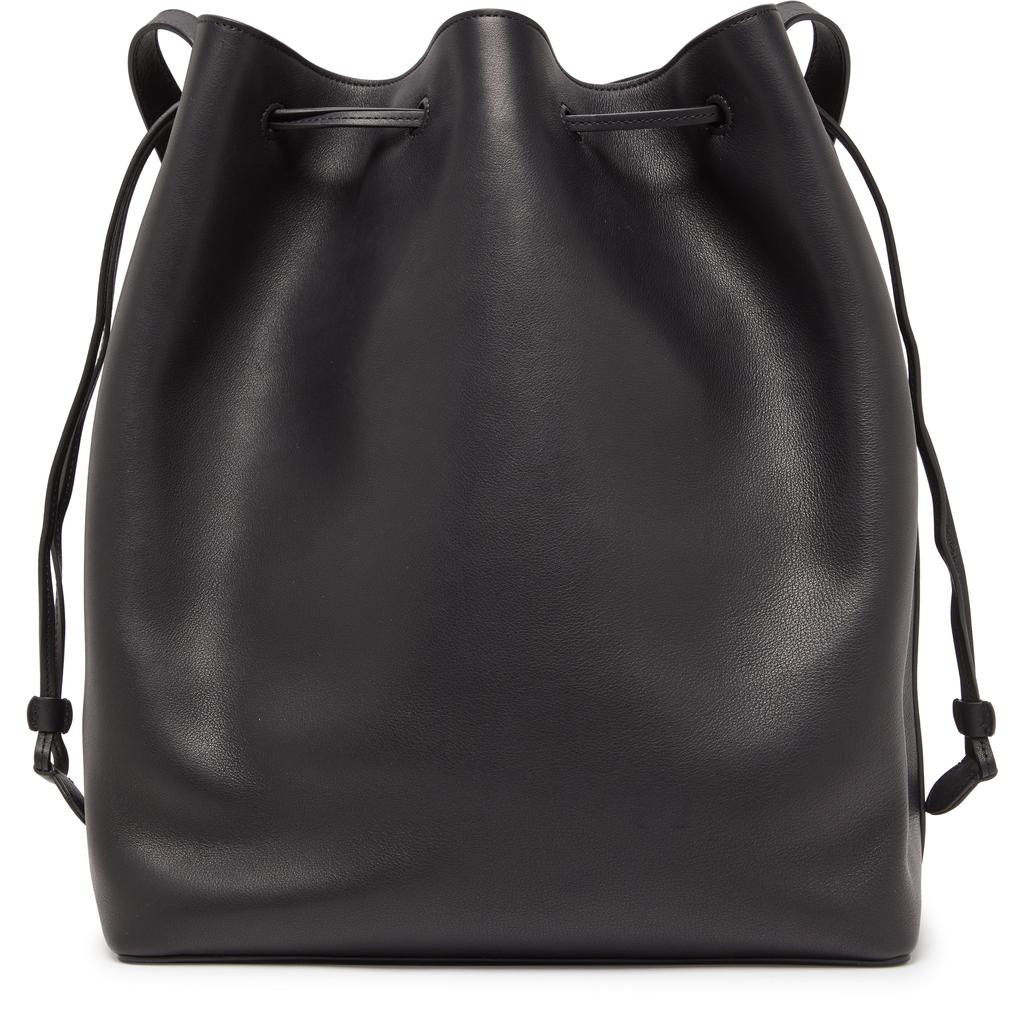 上品 ☆ THE ROW ザ・ロウ Belvedere leather bucket bag バック Belvedere leather bucket bag in black - The Row | Mytheresa
