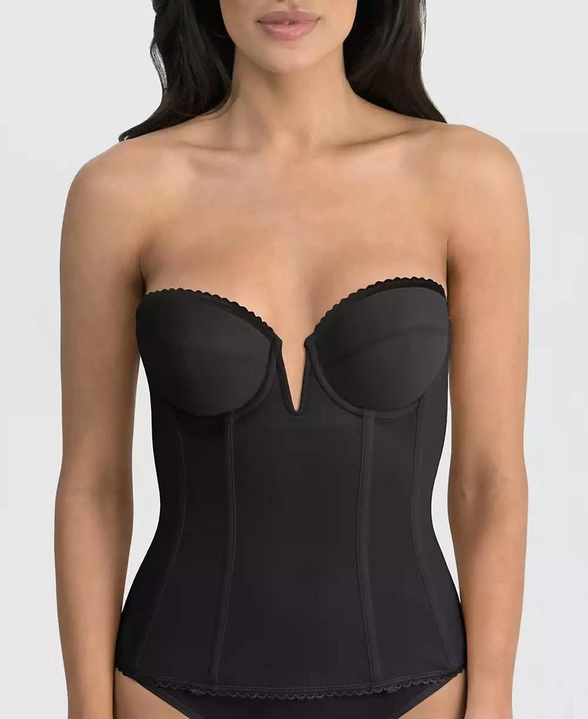 Dominique Vivienne V Wire Longline Strapless Bridal Bra, 8990 1