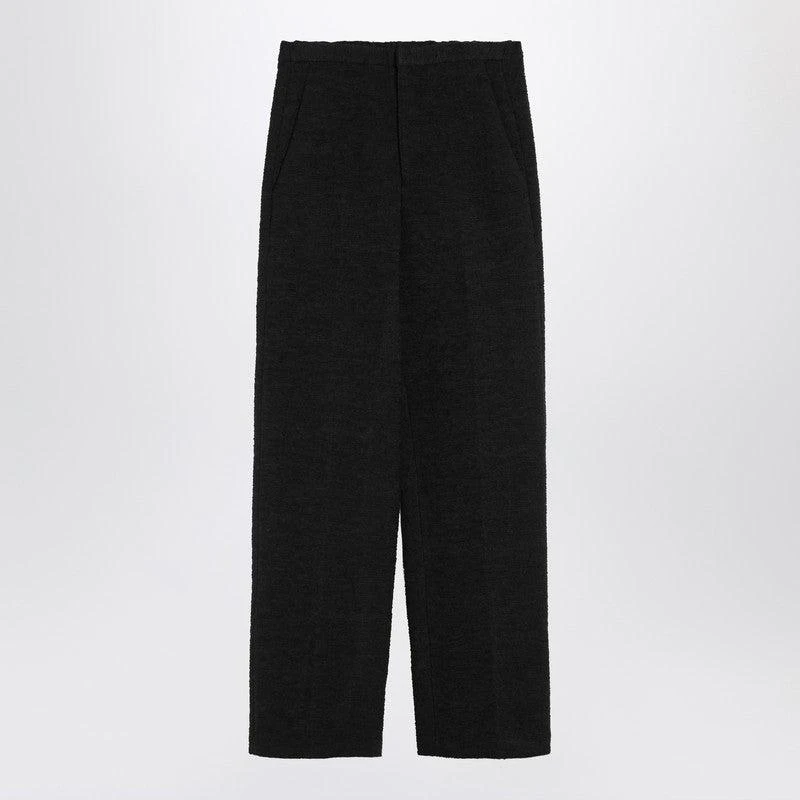 Loulou Studio Women's Straight Bouclé Trousers 1