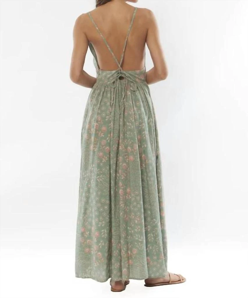 AMUSE SOCIETY Cosi Bello Woven Maxi Dress In Pal 3