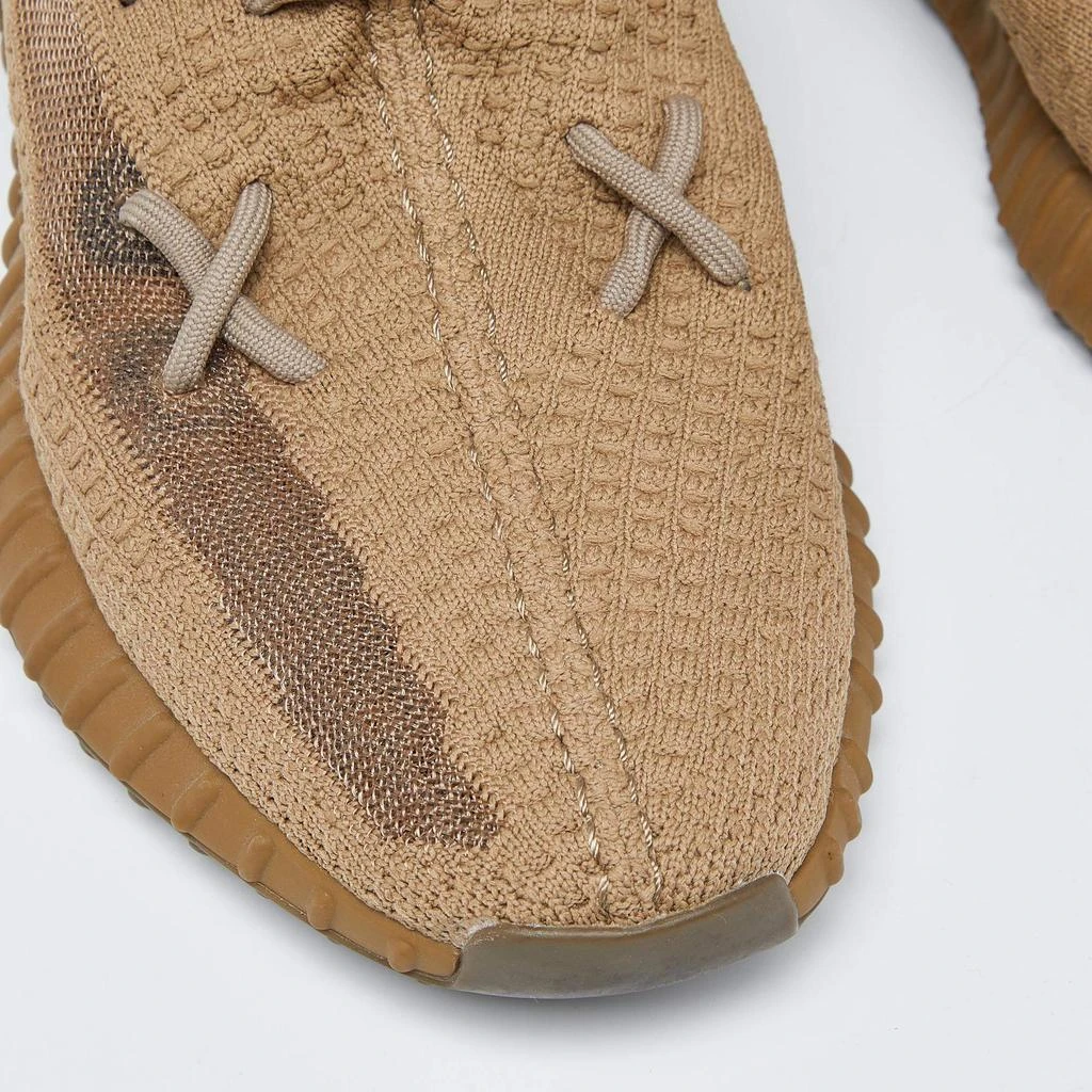 Yeezy x Adidas Brown Knit Fabric Boost 350 V2 Earth Sneakers  display picture 1