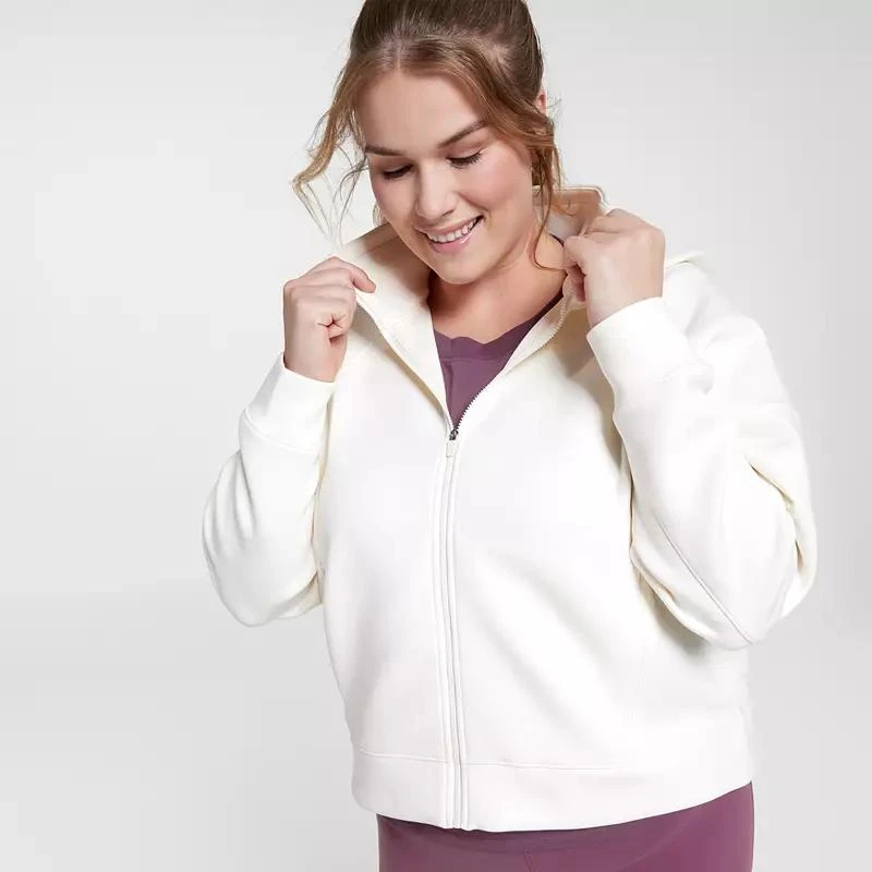 CALIA CALIA Women's Soft Scuba Full-Zip Jacket 6