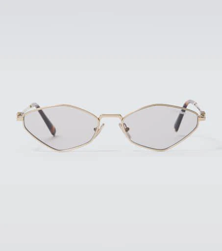Miu Miu Miu Regard oval sunglasses 1