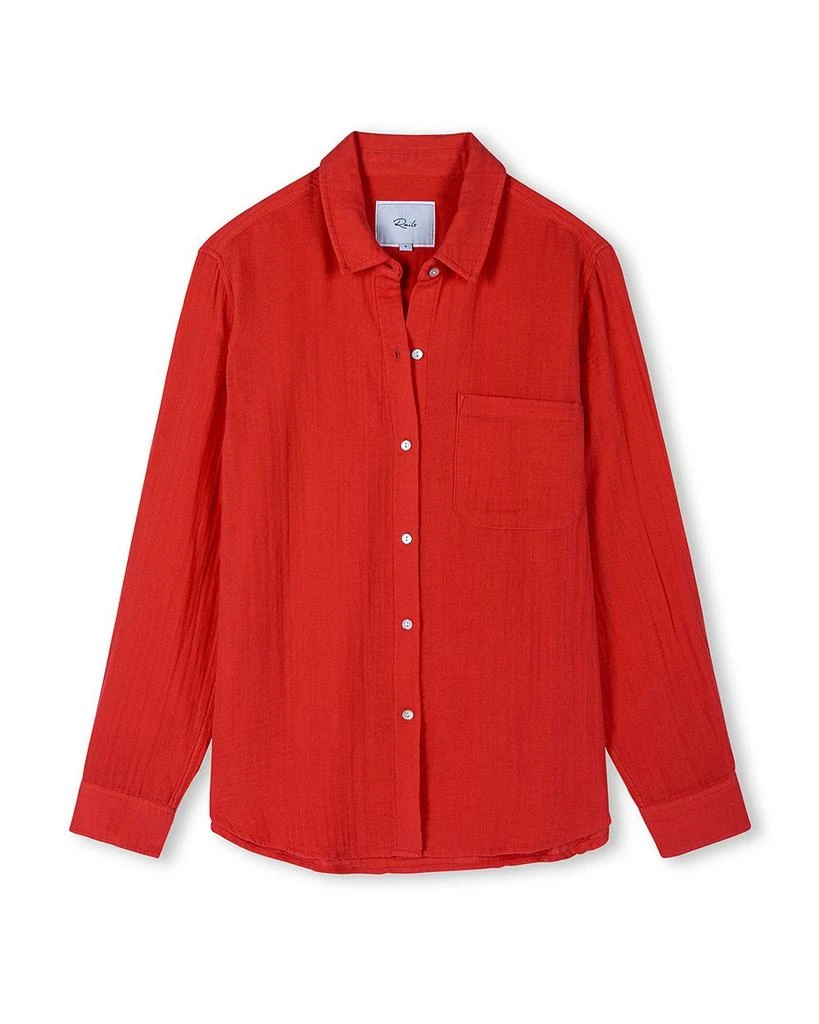 Rails Ellis Cotton Gauze Button Down Shirt 8