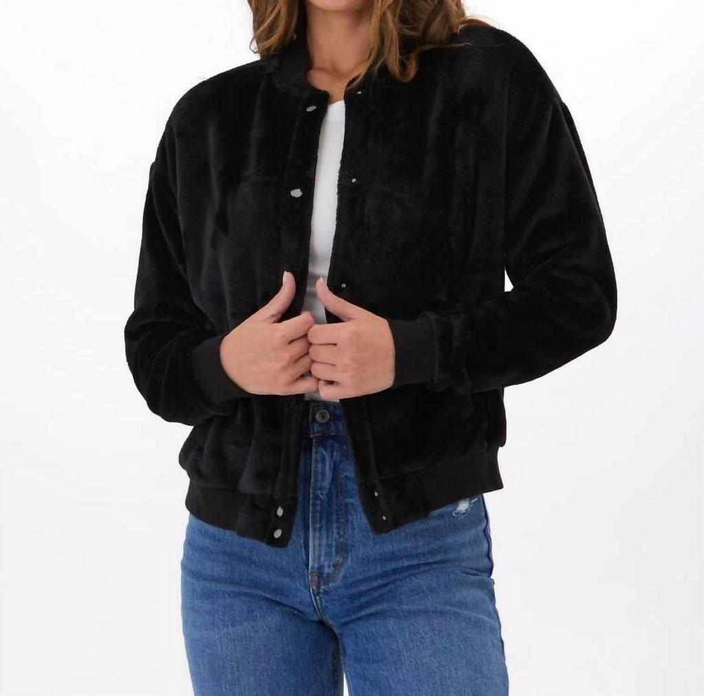 Threads for Thought Threads 4 Thought - Lynette Sherpa Bomber Jacket