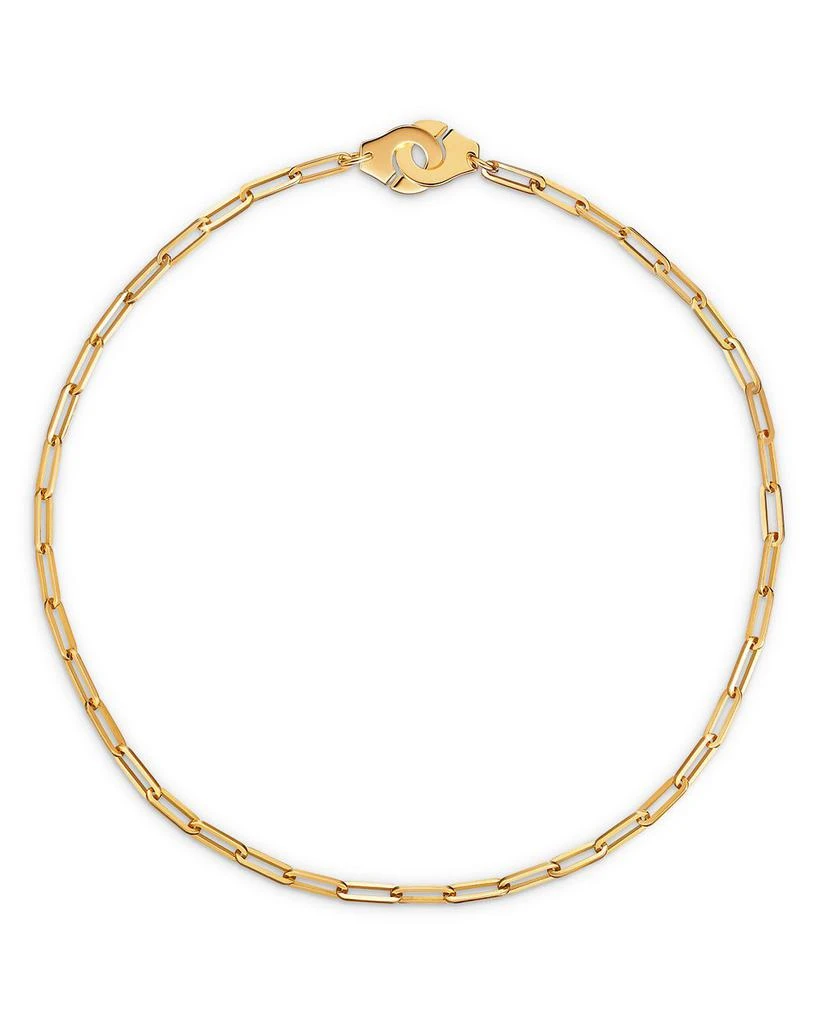 Dinh Van 18K Yellow Gold Menottes Chain Necklace, 17.3" 1