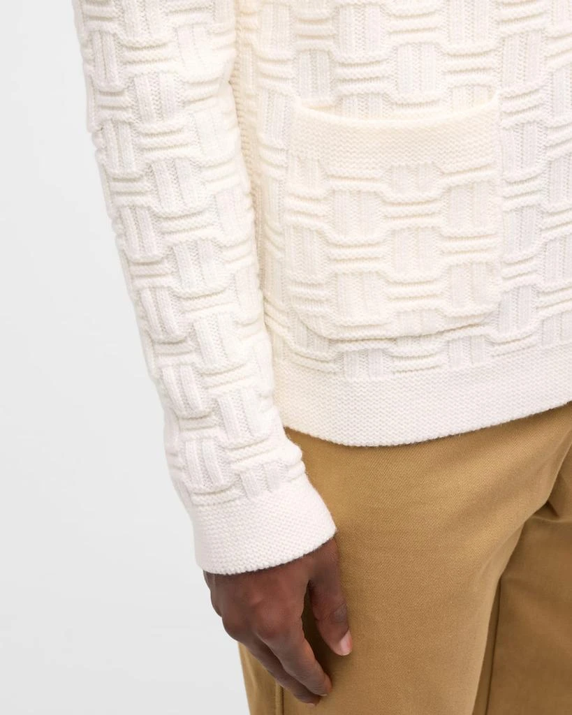 Casablanca Men's Column Stitch Cardigan 5