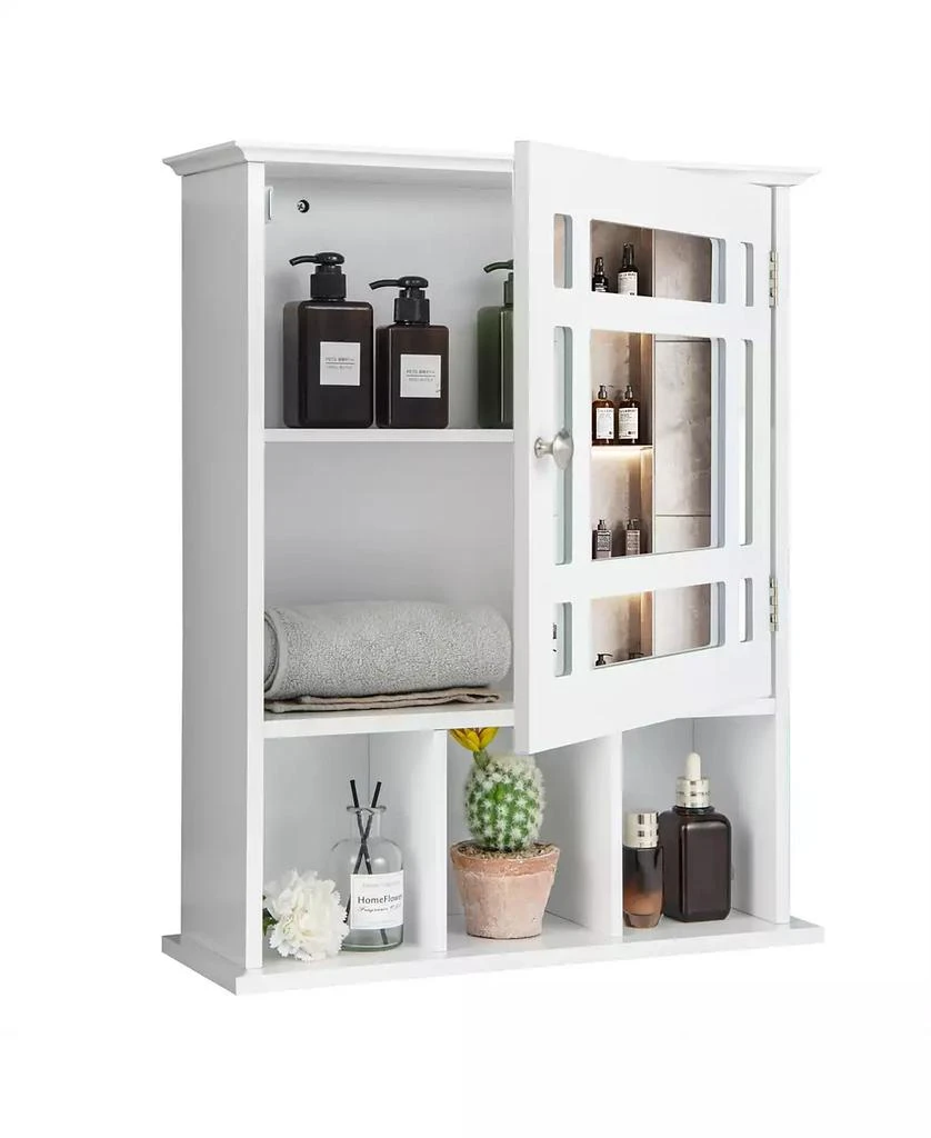 Volenca Wall Mounted and Mirrored Bathroom Cabinet
