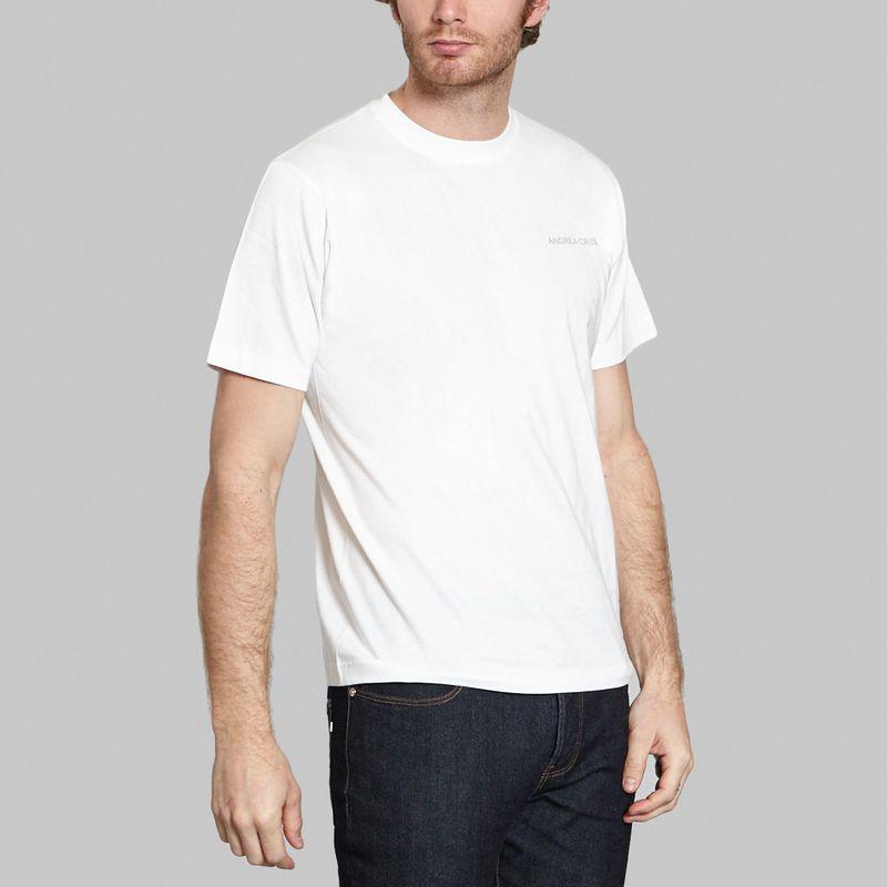 ANDREA CREWS Work T-shirt White ANDREA CREWS