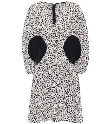 Stella McCartney Reina printed silk crêpe minidress 1