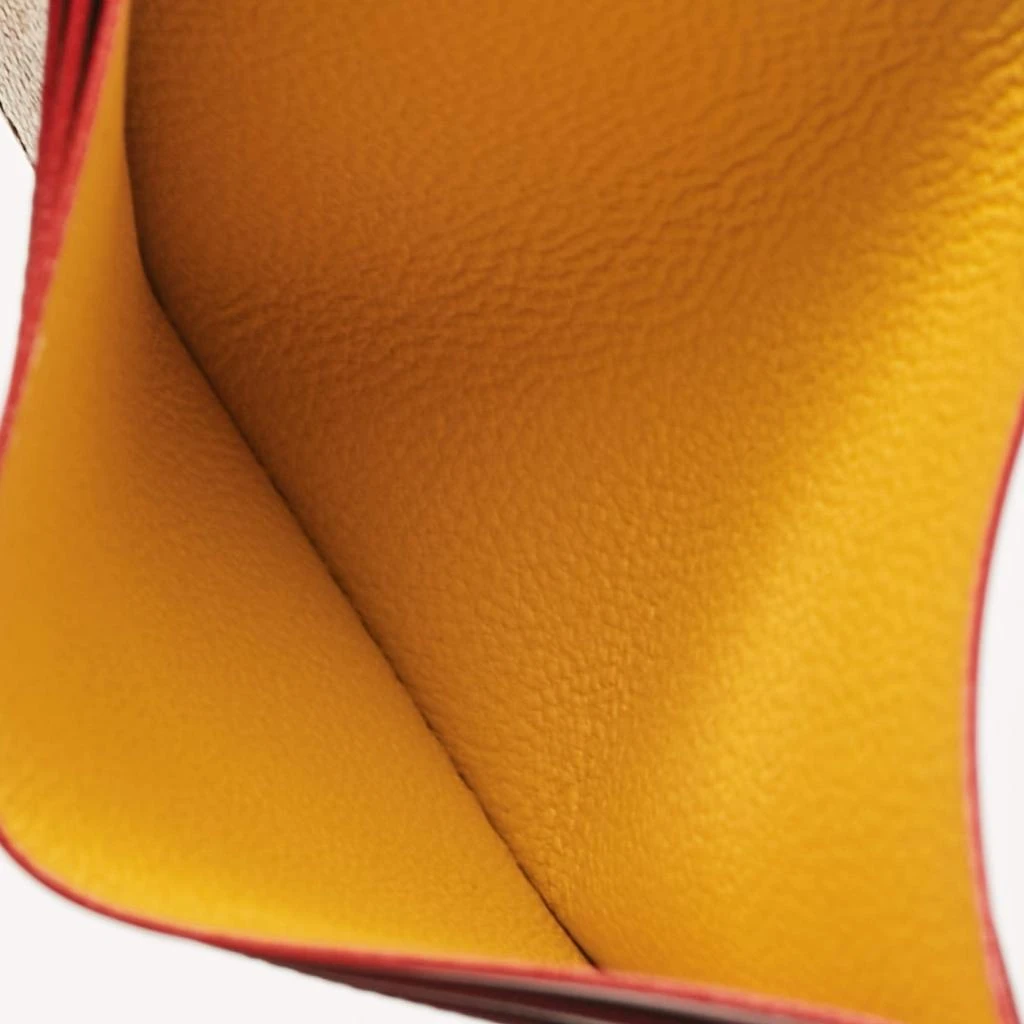 Goyard Goyard Red Goyardine Coated Canvas and Leather Saint Sulpice Card Holder 2