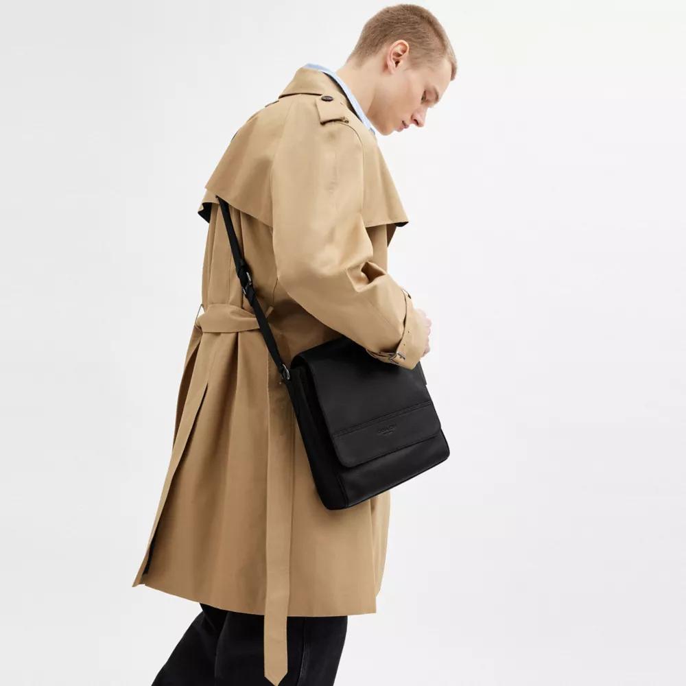Coach Houston Map Bag