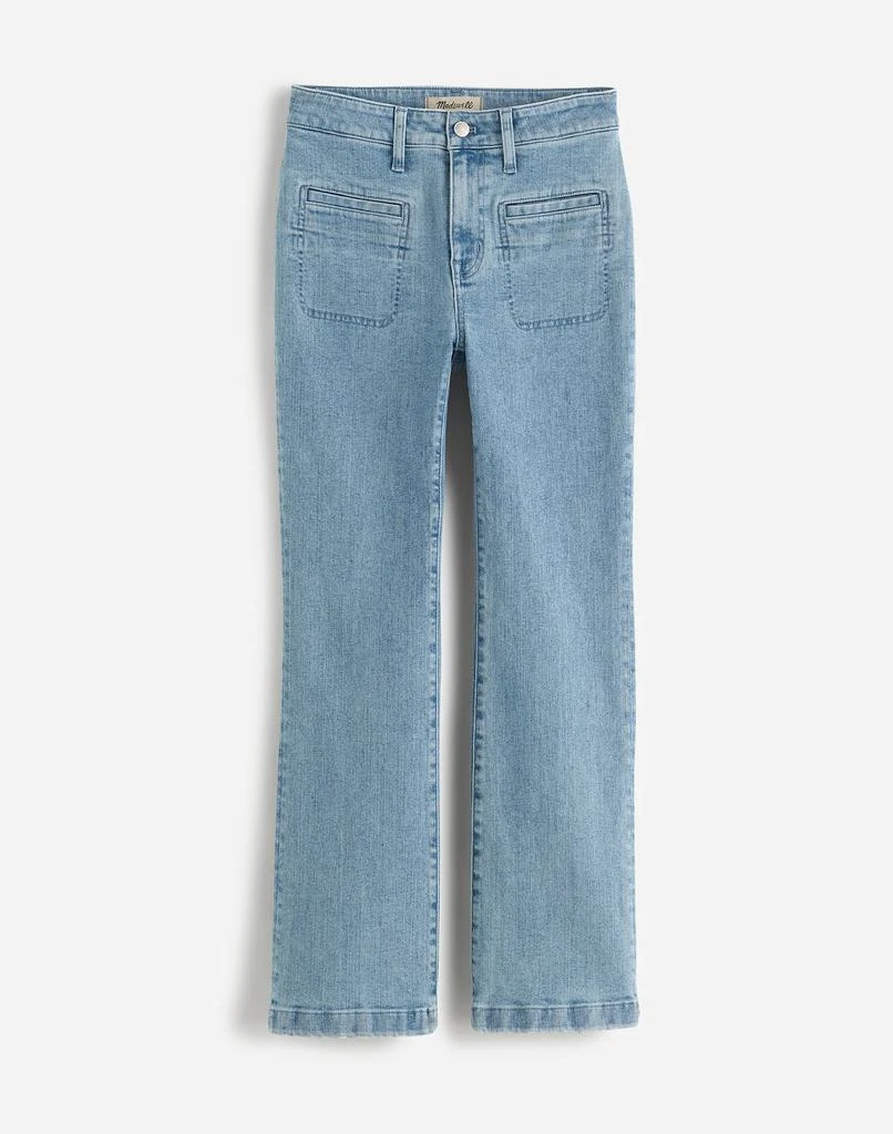 Madewell Plus Curvy Kick Out Crop Jeans in Penman Wash: Patch Pocket Edition 6