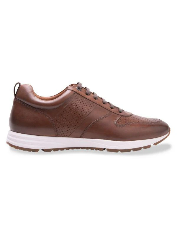 Gordon Rush Connor Leather Perforated Sneakers 1