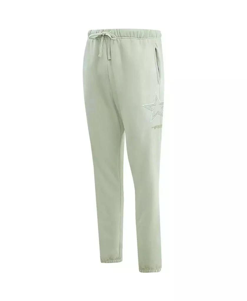 Pro Standard Men's Light Green Dallas Cowboys Neutral Fleece Sweatpants 2