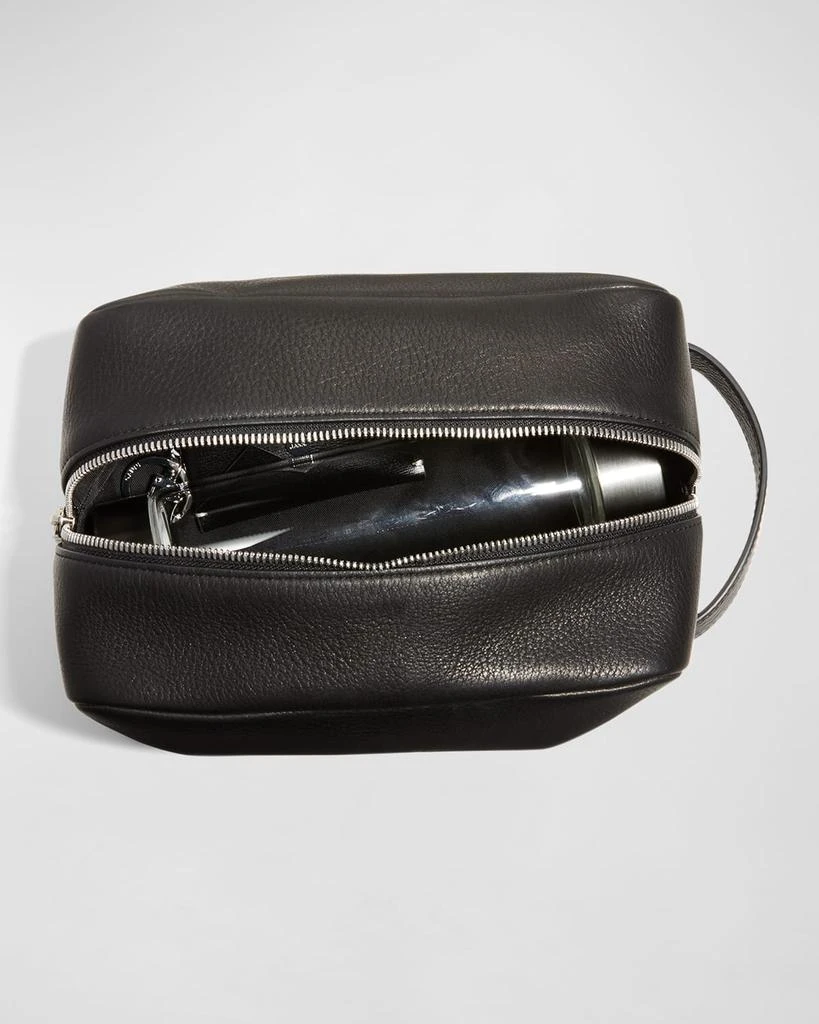 Shinola Men's Leather Travel Toiletry Kit 3