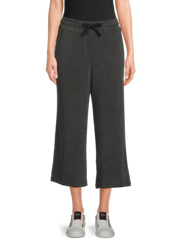 Bobeau Ember Drawstring Cropped Pants 1
