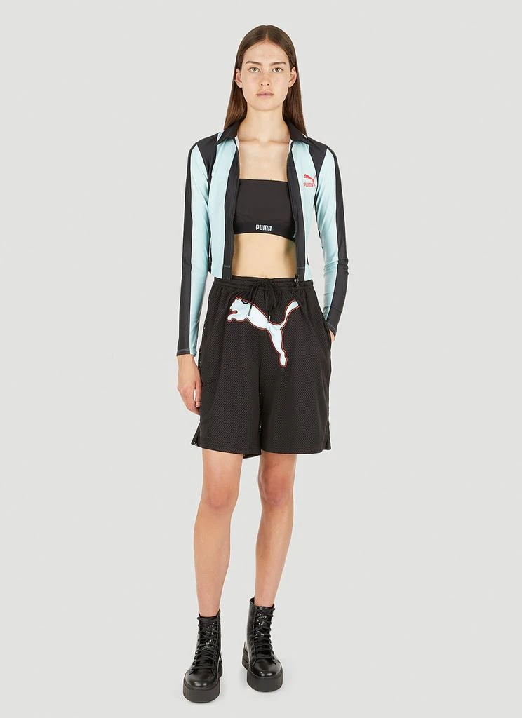 Puma Logo Tape Crop Top 2