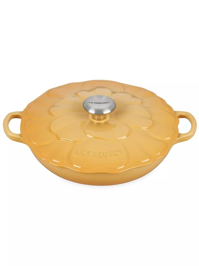 Le Creuset Signature Enameled Cast Iron 2.25-Quart Petal Braiser 1