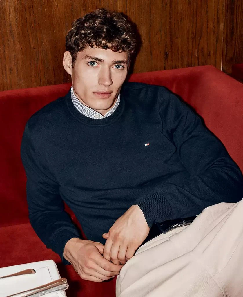 Tommy Hilfiger Men's Essential Crew Neck Sweater 5
