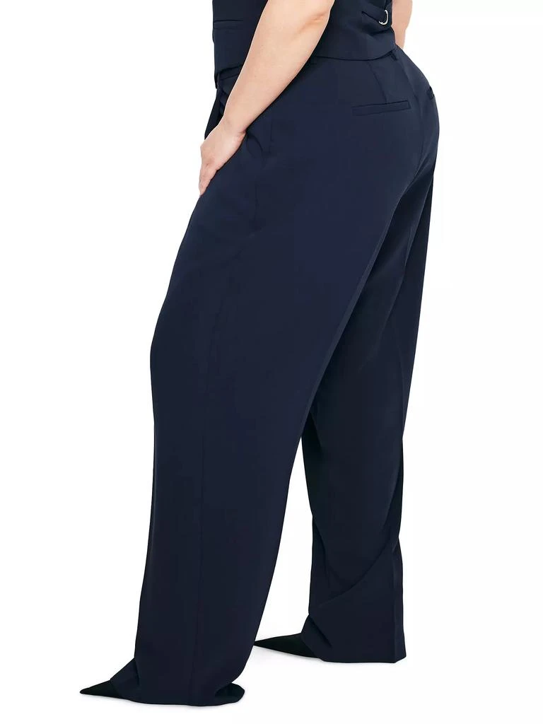 Good American Luxe Suiting Column Trousers 9