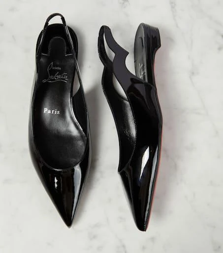 Christian Louboutin Hot Chickita Sling patent leather ballet flats 6