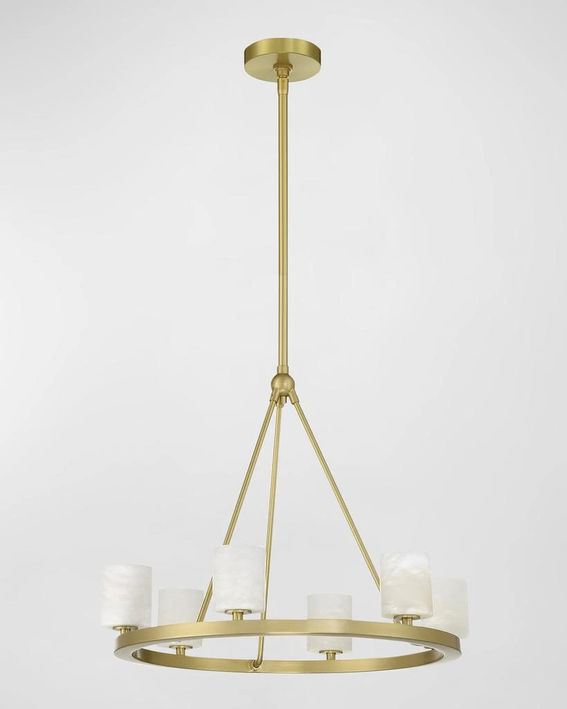 Crystorama Aragon 23" Round 6-Light Chandelier 2