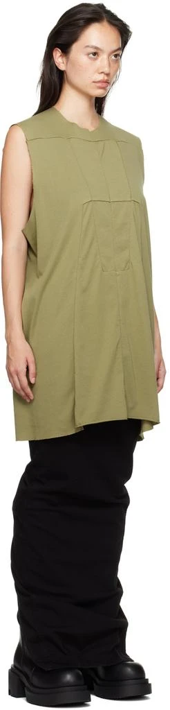 Rick Owens Khaki Luxor SL Tank Top 2