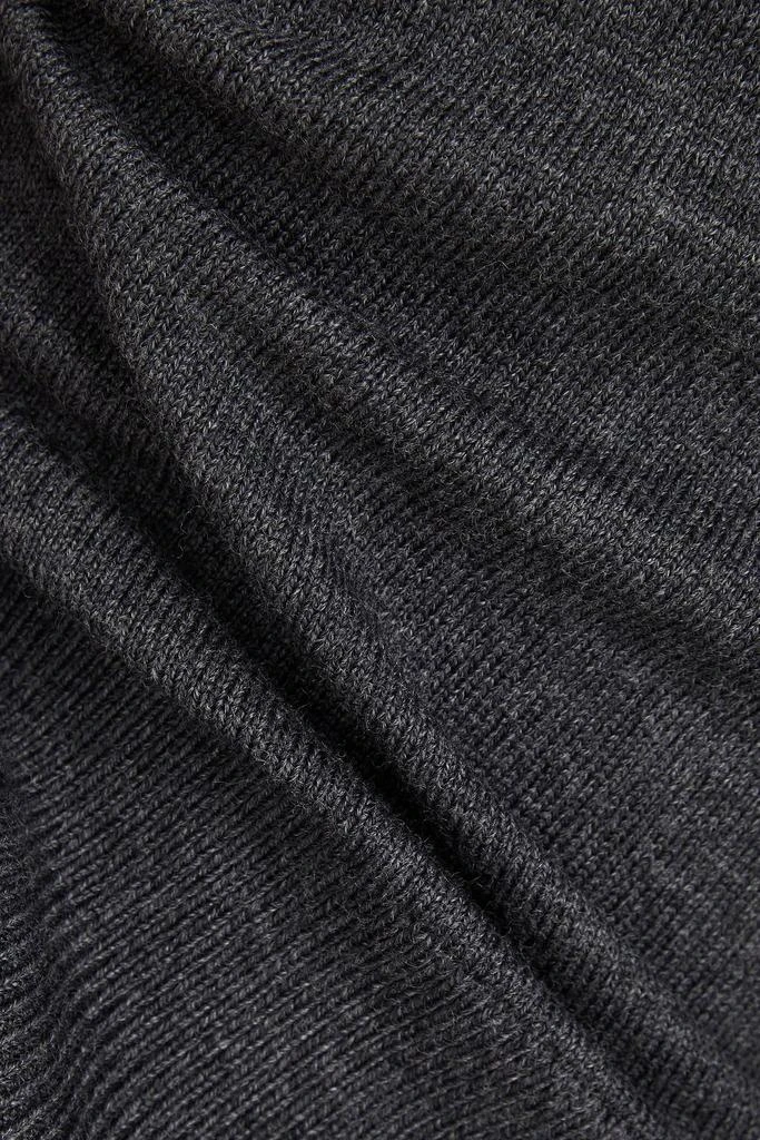 Totême Ribbed wool-blend turtleneck top 4