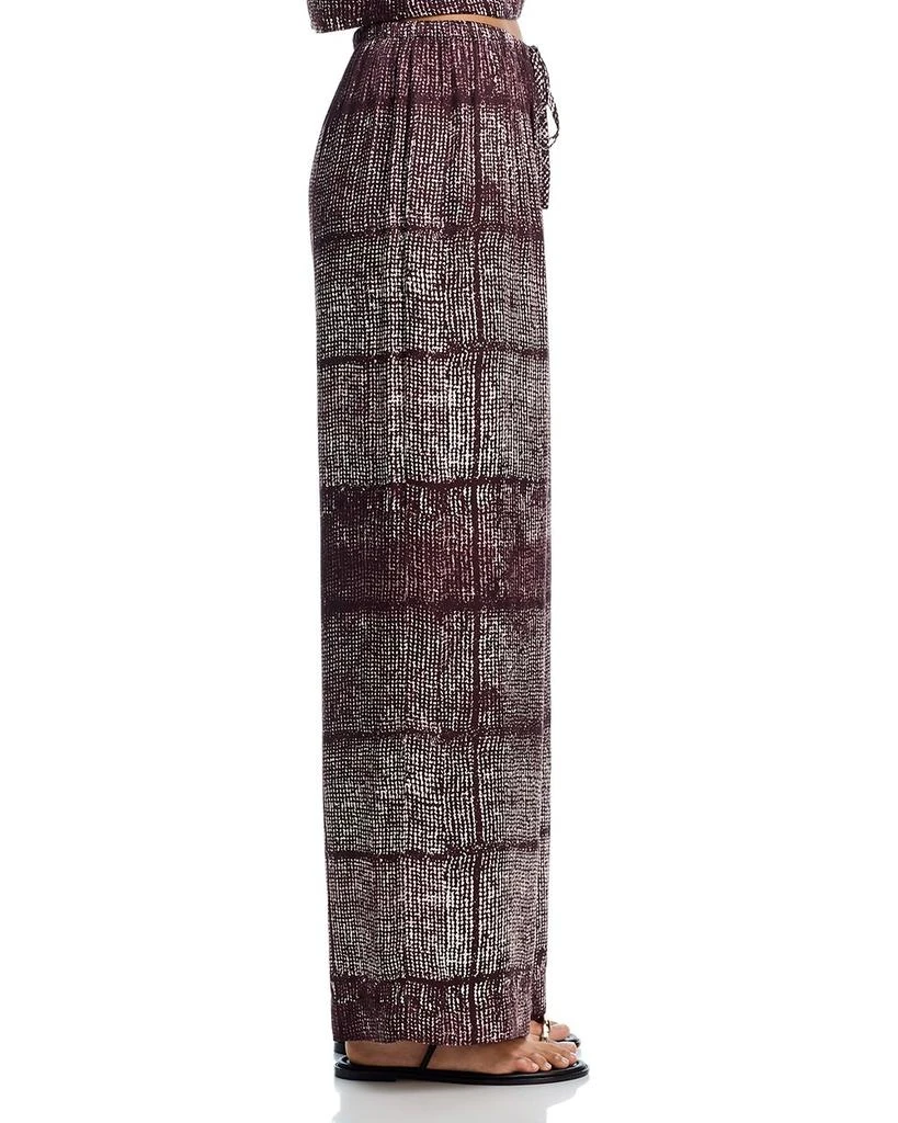 Bella Dahl Asilah Textured Print Wide Leg Pant 4