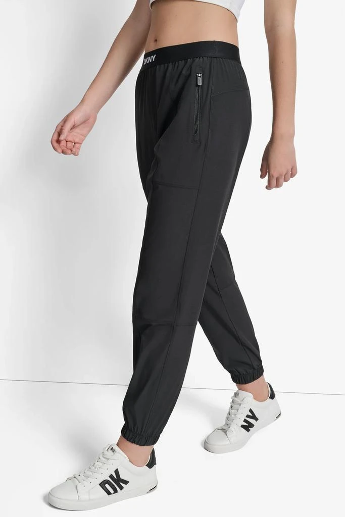DKNY EXTRA HIGH-RISE LOGO-WAIST JOGGER 3