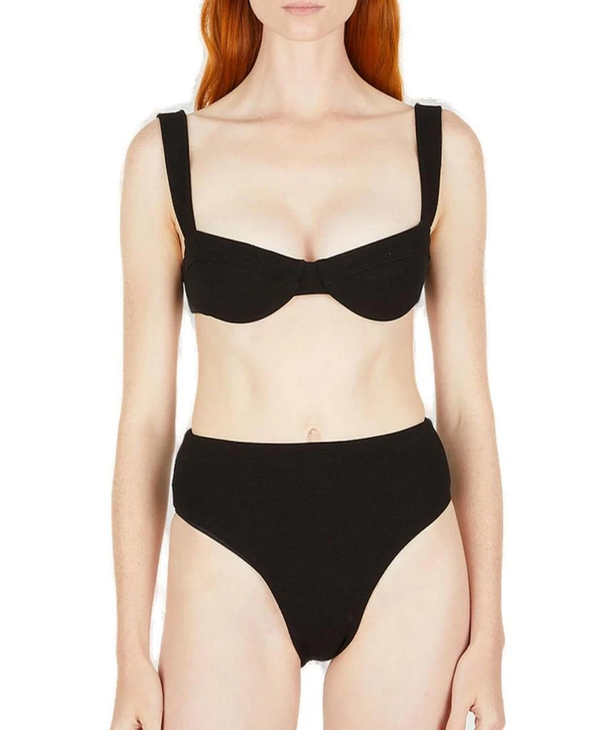 Ziah Ziah High Waist Stretch Bikini Bottoms 4