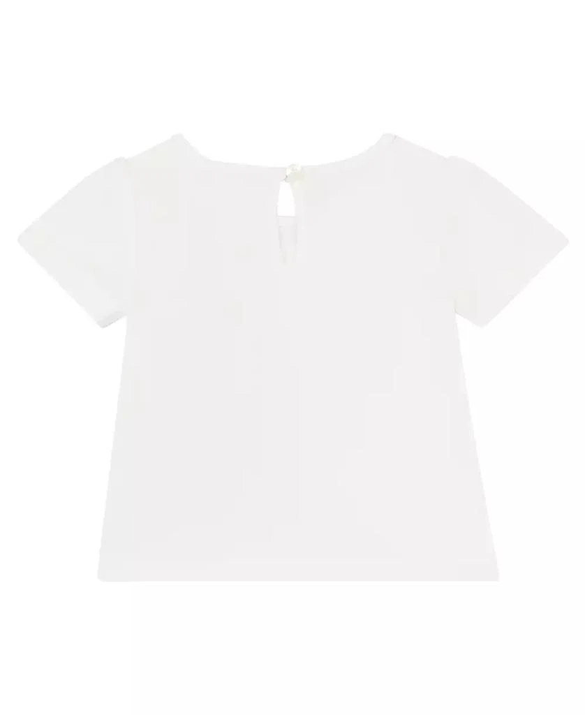 GUESS Baby Girl 2-Piece Short Sleeve T-Shirt and Mesh Sequin Skirt 3