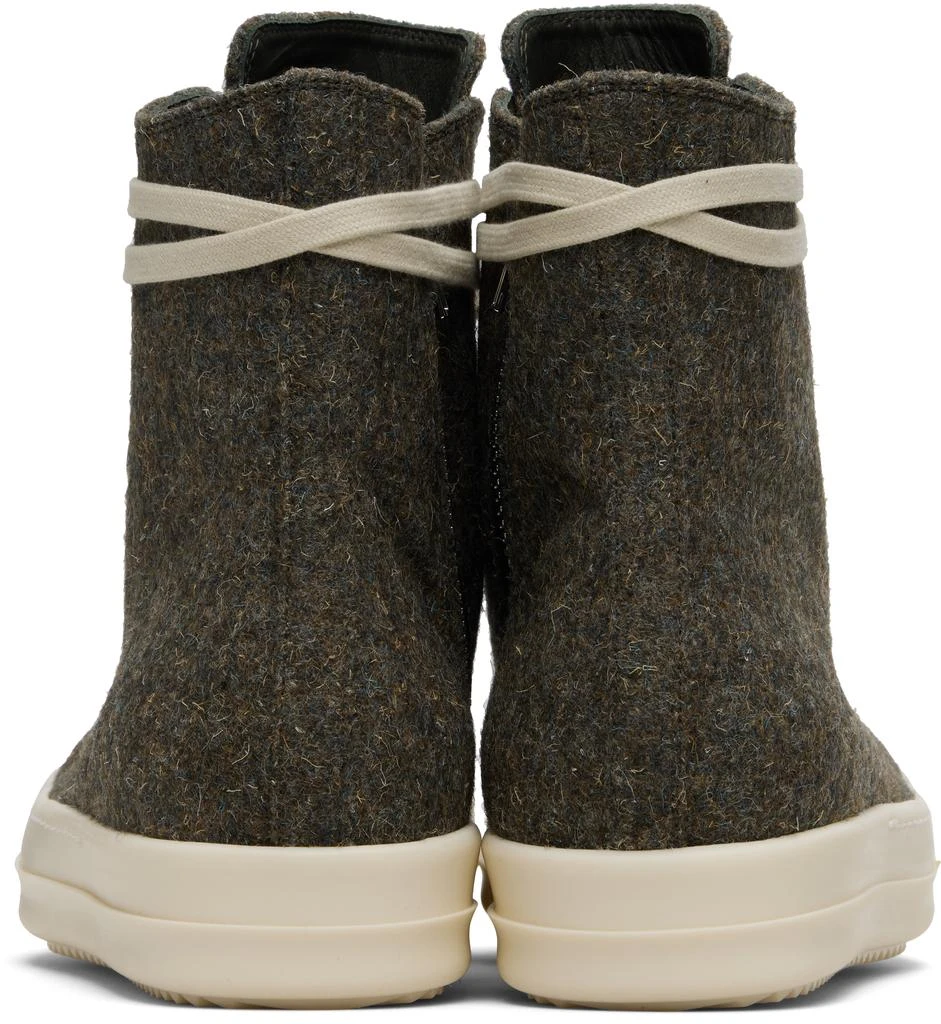 Rick Owens Khaki Concordians Sneakers 2